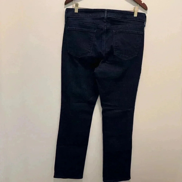 NYDJ Marilyn Straight Lift Tuck Technology Dark Wash Stretch Jeans Women's 12 - Picture 3 of 13